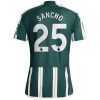 Camiseta Manchester United Sancho 25 Segunda 2023-24